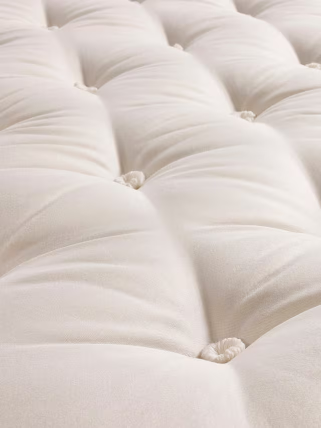 100% Organic Comfort 500 GSM Wool Mattress Egyptian Cotton 24cm Deep