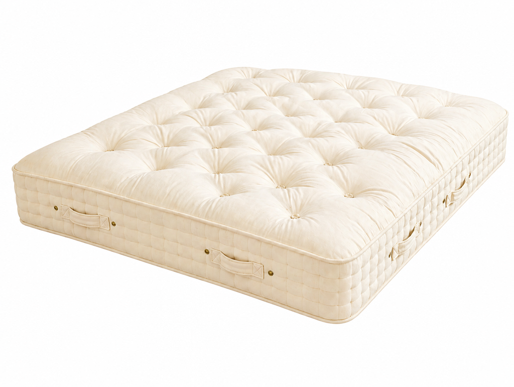 100% Organic Comfort  500 GSM Wool Mattress Suvin Gold Cotton