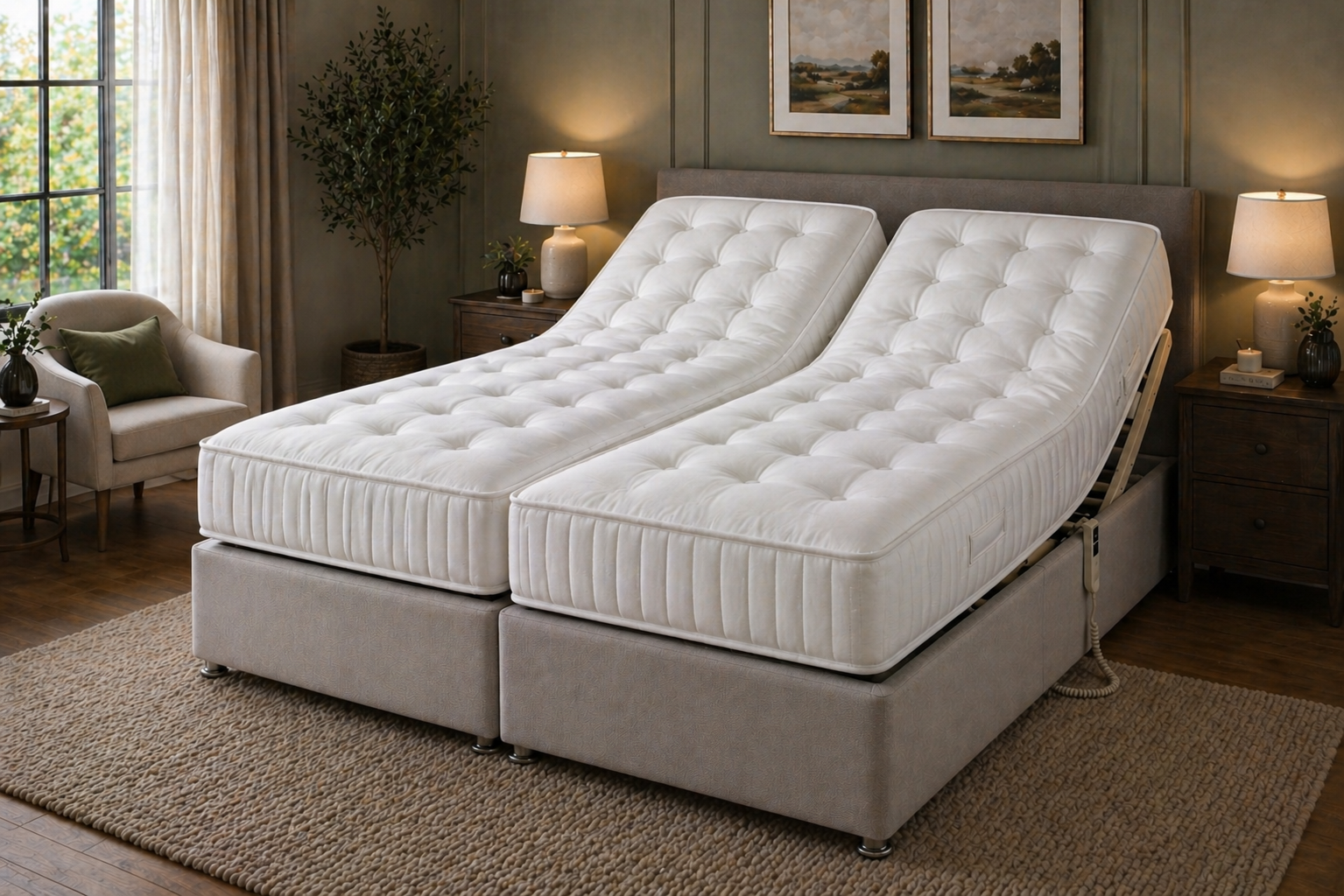 Cousins Electric Adjustable Bed Base